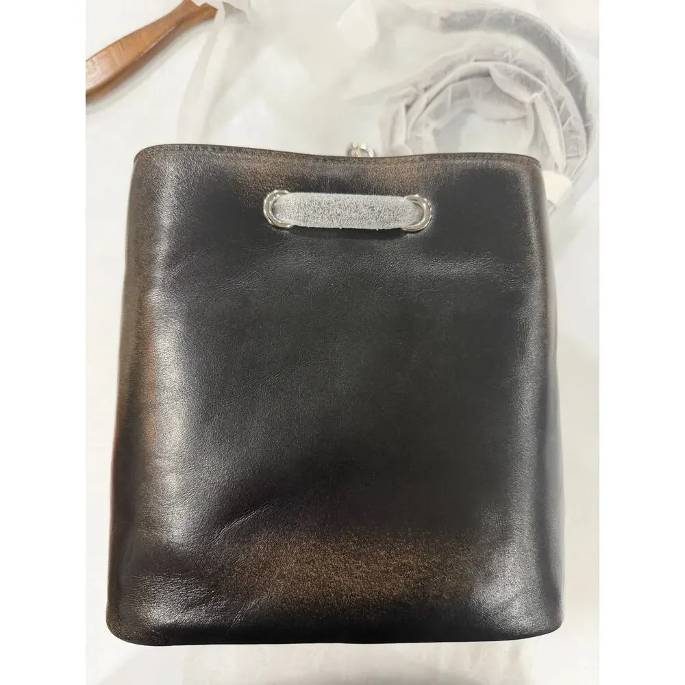 NWT B4-009 Coach Rowan Bucket Bag With Pocket In Loved Leather CES94